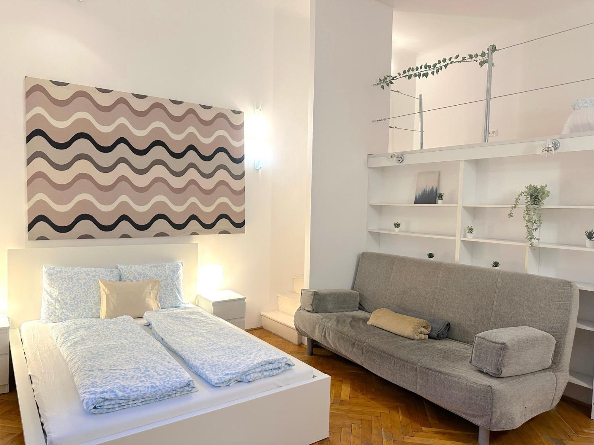 Stunning 150m2 3-bedroom With Balcony Apartment Budapest
